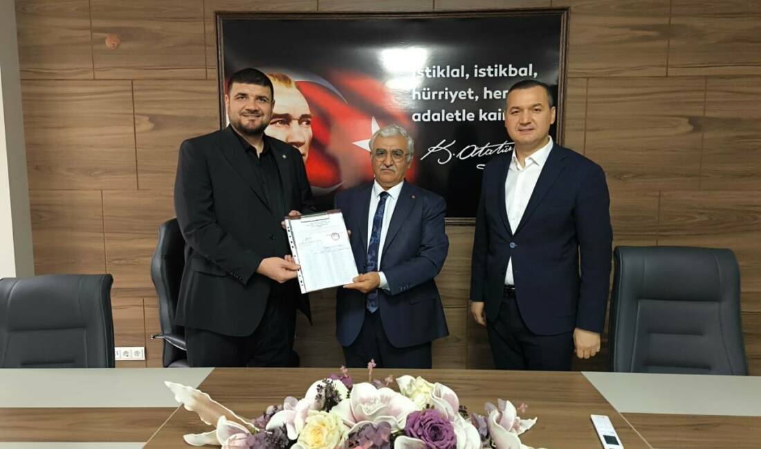İYİ Parti Aksaray İl Başkanı Sercan Belgemen, bugün düzenlenen törenle