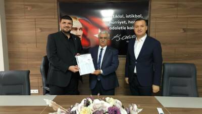 İYİ Parti Aksaray İl Başkanı Sercan Belgemen, bugün düzenlenen törenle