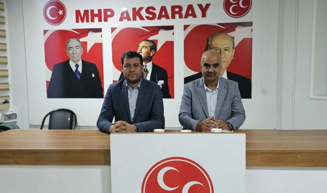 Milliyetçi Hareket Partisi (MHP) Aksaray İl Başkanlığı, aylık olağan yönetim