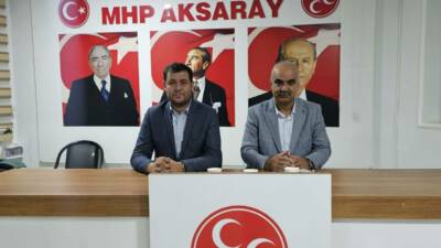 Milliyetçi Hareket Partisi (MHP) Aksaray İl Başkanlığı, aylık olağan yönetim