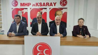 Milliyetçi Hareket Partisi (MHP) Aksaray teşkilatında haftalık olağan yönetim kurulu