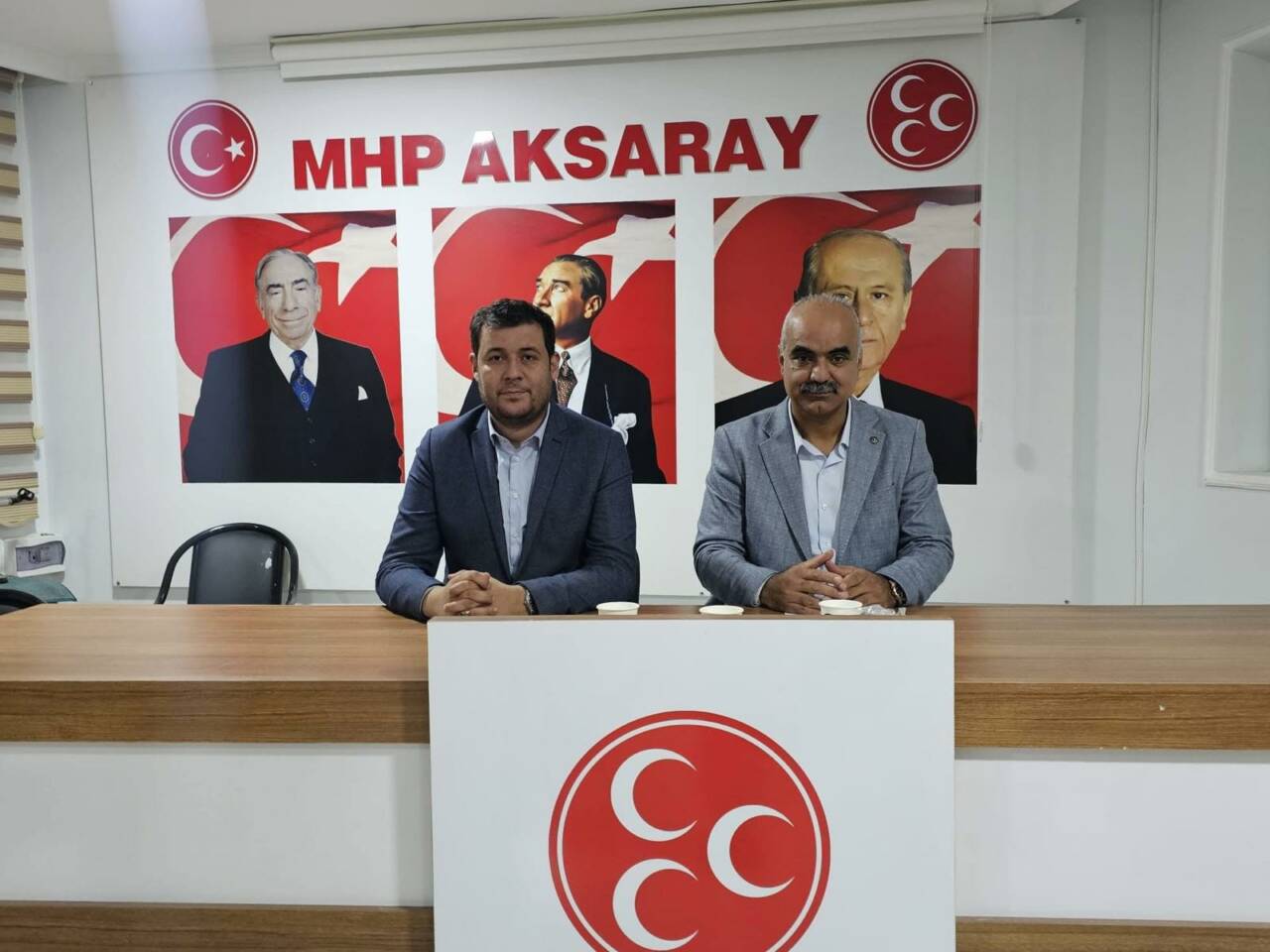 Milliyetçi Hareket Partisi (MHP) Aksaray İl Başkanlığı, aylık olağan yönetim