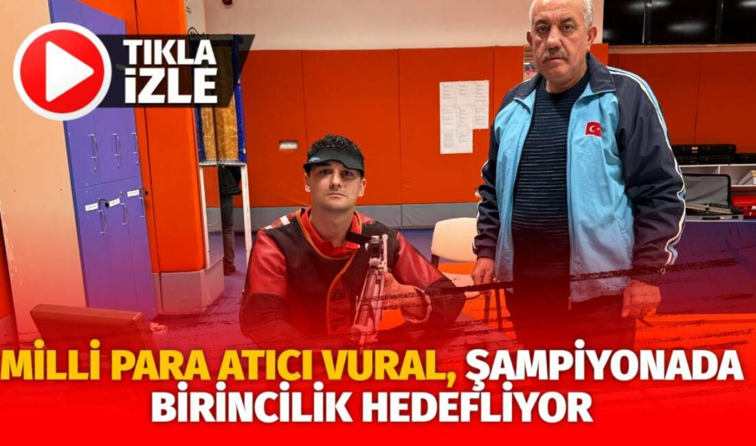 2026 Avrupa Para Atıcılık Şampiyonası'nı için milli para atıcılık sporcusu