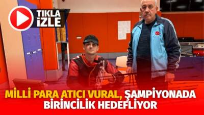 2026 Avrupa Para Atıcılık Şampiyonası'nı için milli para atıcılık sporcusu