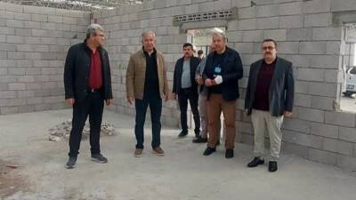 İl Millî Eğitim Müdürü Metin Alpaslan, Aksaray’daki MTSK alanında süren