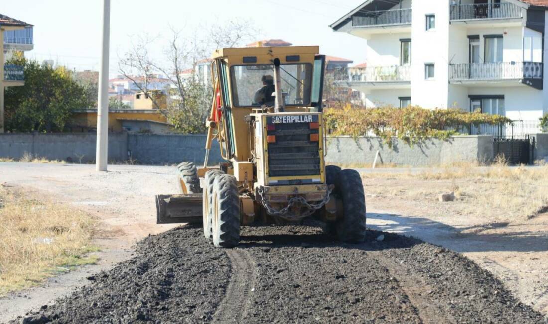 Aksaray Belediyesi, şehir genelinde sürdürdüğü altyapı ve üstyapı çalışmalarını Nakkaş