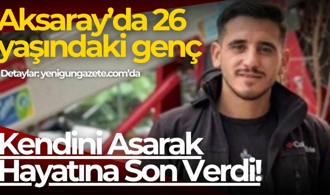 Ereğli Kapı Mahallesi’nde 26 yaşındaki Emre İngeç, bunalım sonucu kendini