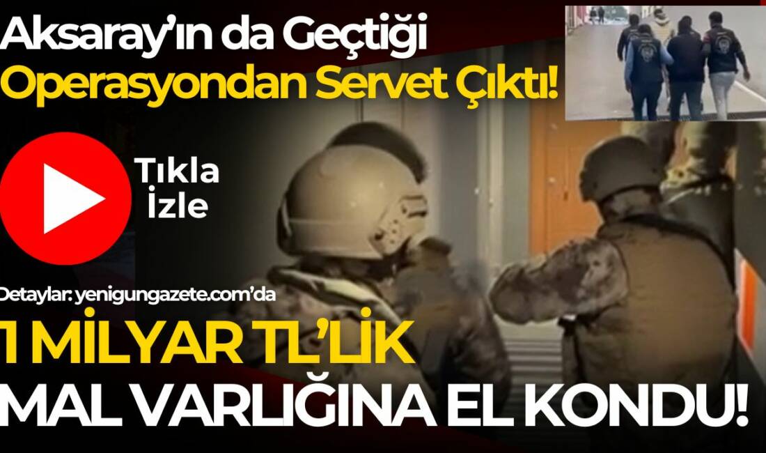 Aksaray’ın da aralarında bulunduğu 35 ilde siber suç şebekelerine yönelik