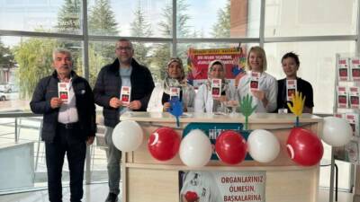 03-09 Kasım Organ Bağışı Haftası dolayısıyla Ortaköy Devlet Hastanesi, yaşamın