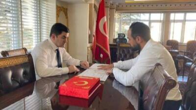 Ortaköy Kaymakamlığı’nda gerçekleştirilen ziyarette, hayırsever Arif Çubukçu tarafından ilçeye kazandırılacak