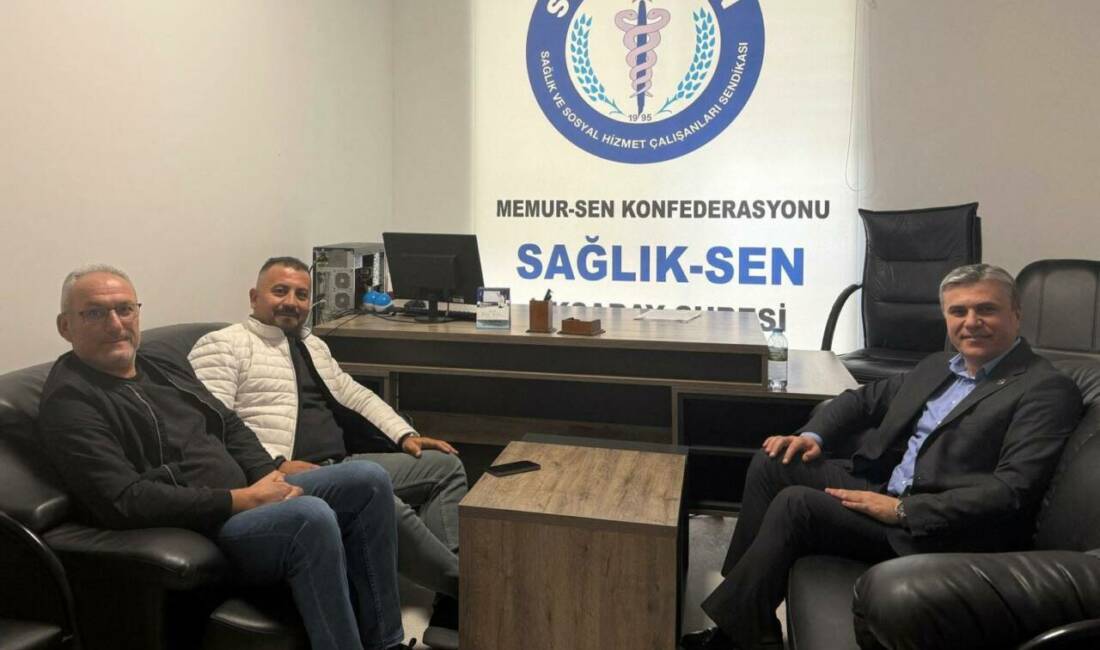 Sağlık-Sen Aksaray Şube Başkanı Rıfat Kaya, sendikal dayanışma ve ortak