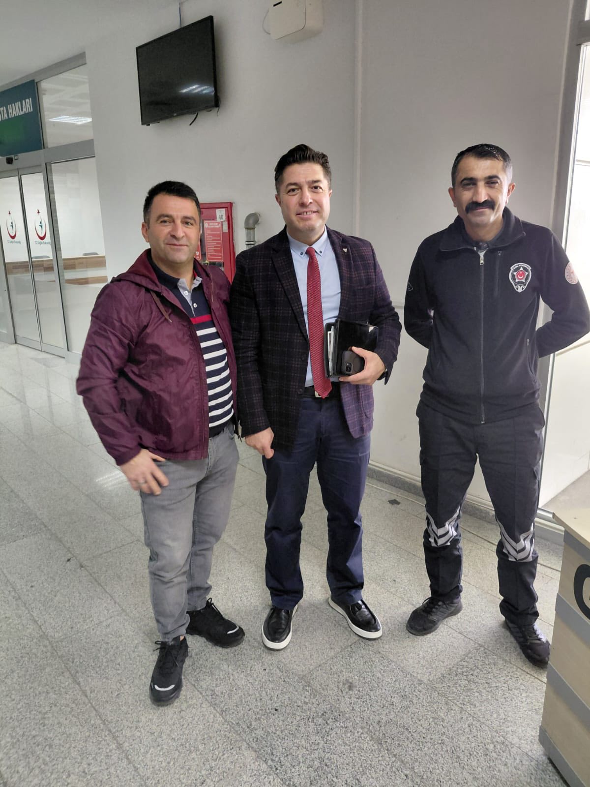 Öz Sağlık-İş Sendikası Aksaray teşkilatı, Temsilci Yunus Demir ile birlikte