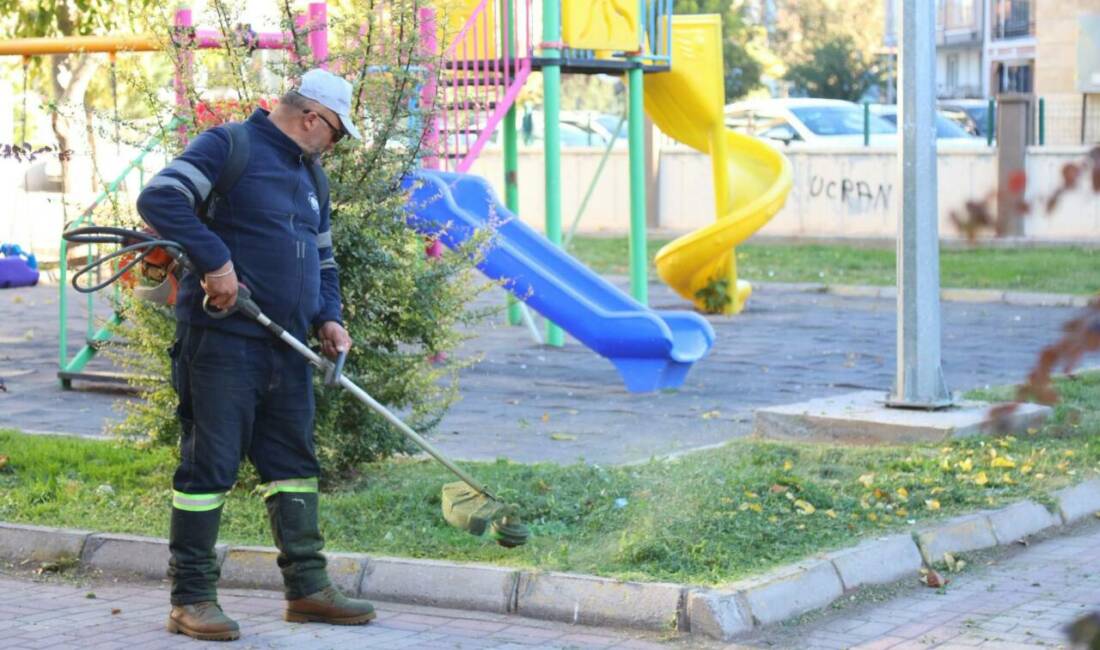 Aksaray Belediyesi, kent genelinde yürüttüğü çevre düzenleme ve bakım çalışmaları