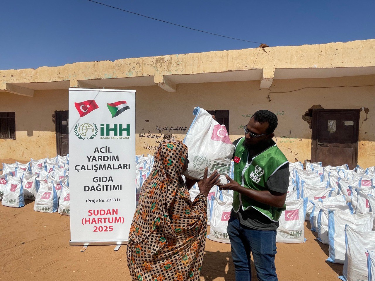 İHH Aksaray tarafından yapılan açıklama kapsamında, Sudan’da 2023 yılında başlayan