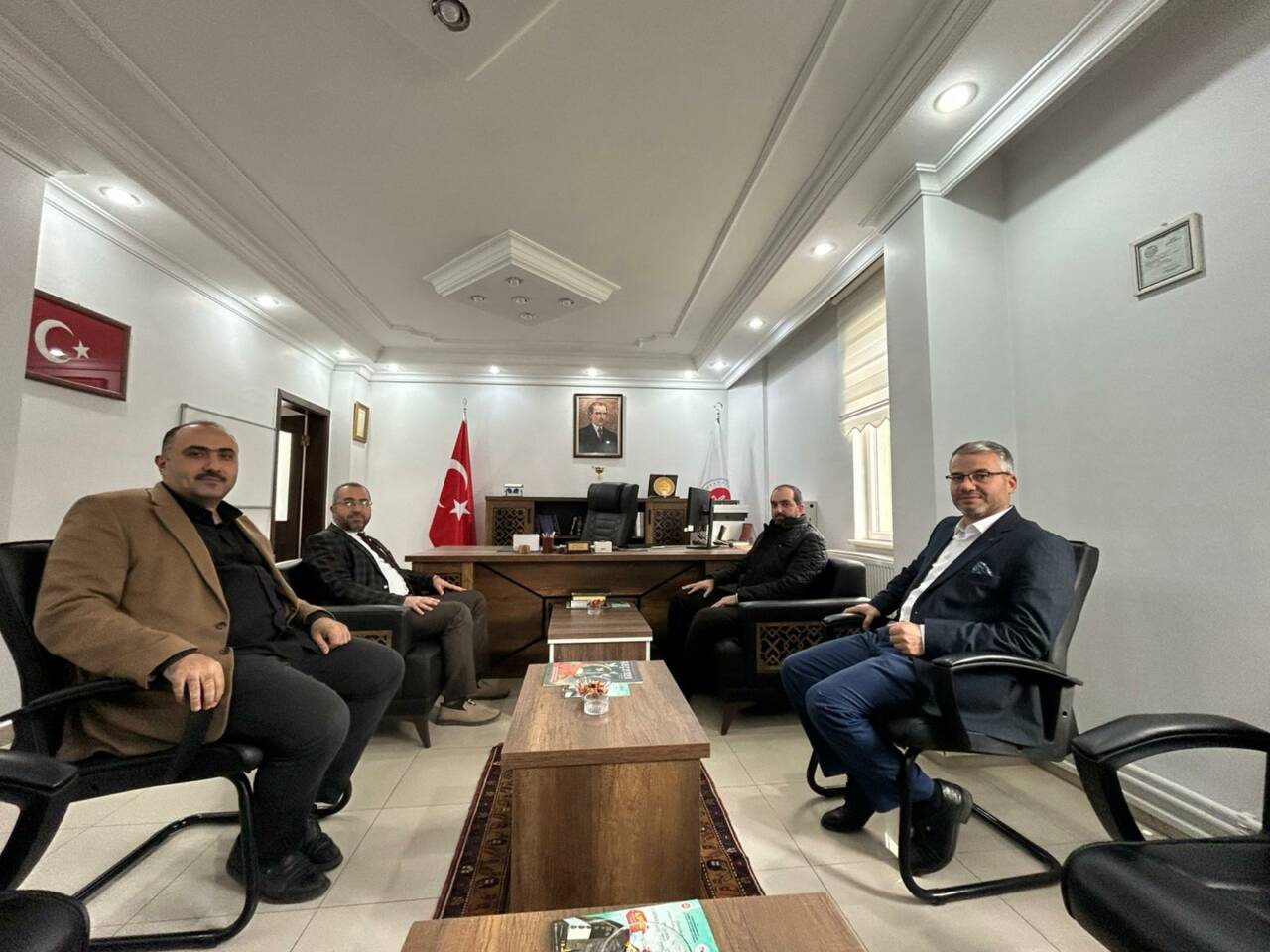 Sultanhanı İlçe Müftüsü Selman Çiloğlu, Yahyalı İlçe Müftüsü Çelebi Gün’ü