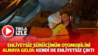 Kayseri’de polis ekipler, tarafından yapılan uygulamada durdurulan otomobilin sürücüsü ehliyetinin