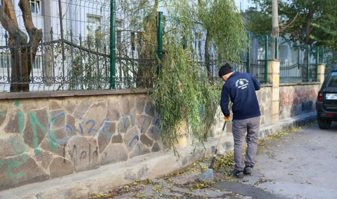 Aksaray’da çevre düzeni çalışmaları kapsamında Büyük Bölcek Mahallesinde kapsamlı temizlik