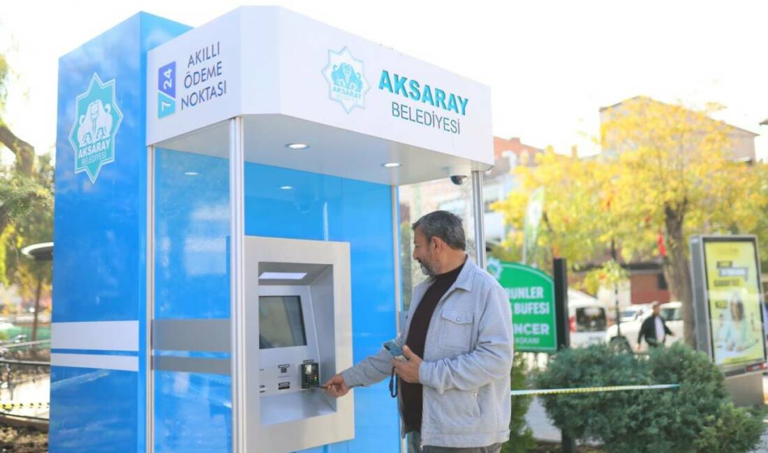 Aksaray Belediyesi,  akıllı şehir vizyonu doğrultusunda vatandaşlara daha hızlı ve