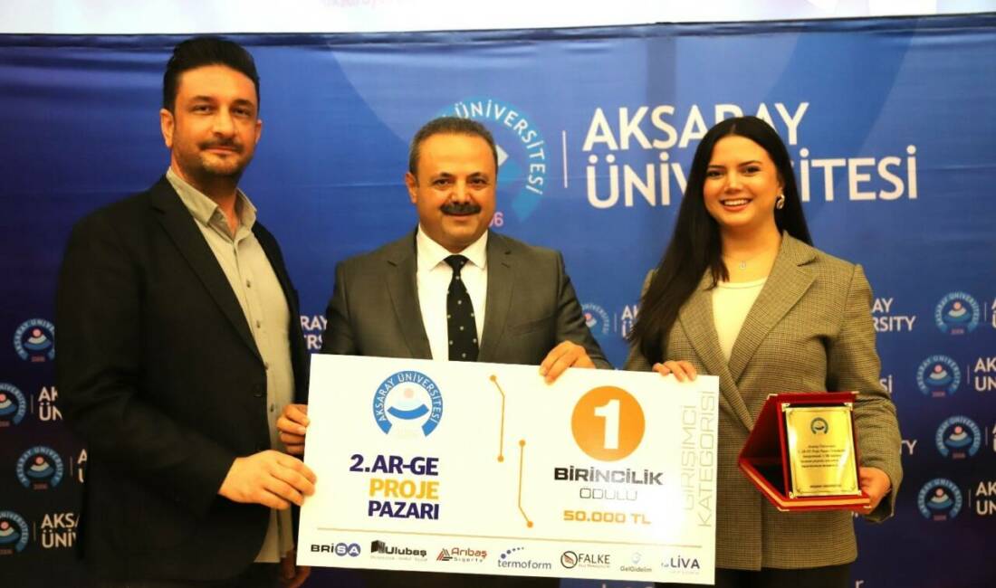 Aksaray Üniversitesi 2. Ar-Ge Proje Pazarı’nda girişimcilik ve öğrenci kategorisinde