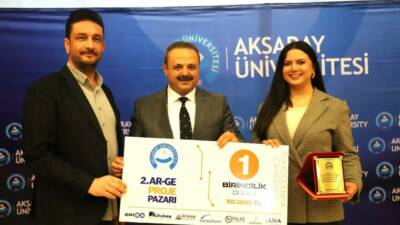 Aksaray Üniversitesi 2. Ar-Ge Proje Pazarı’nda girişimcilik ve öğrenci kategorisinde