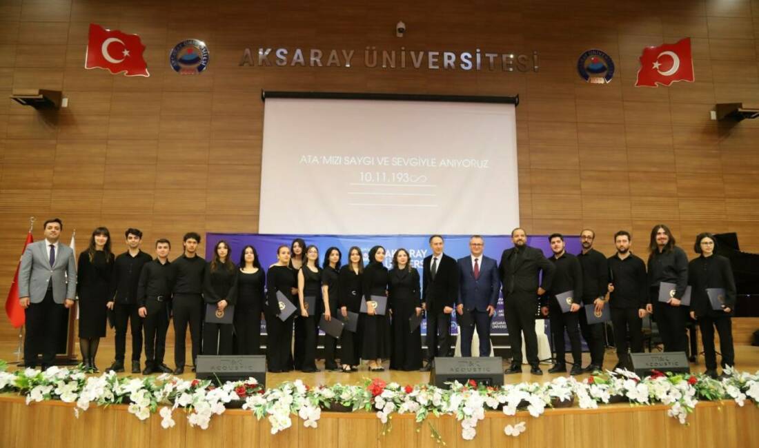 Aksaray Üniversitesi (ASÜ) Eğitim Fakültesi “10 Kasım Atatürk’ü Anma” programı