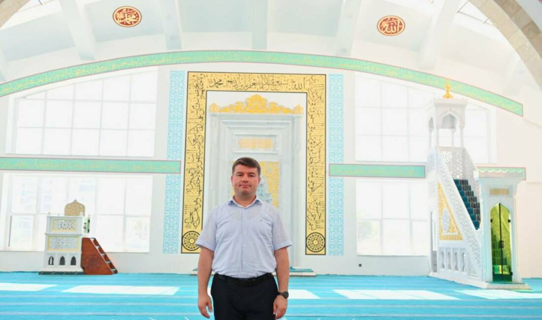 Aksaray'da açılışa hazırlanan Hz. Ali Şifa Camii, perşembe günü düzenlenecek