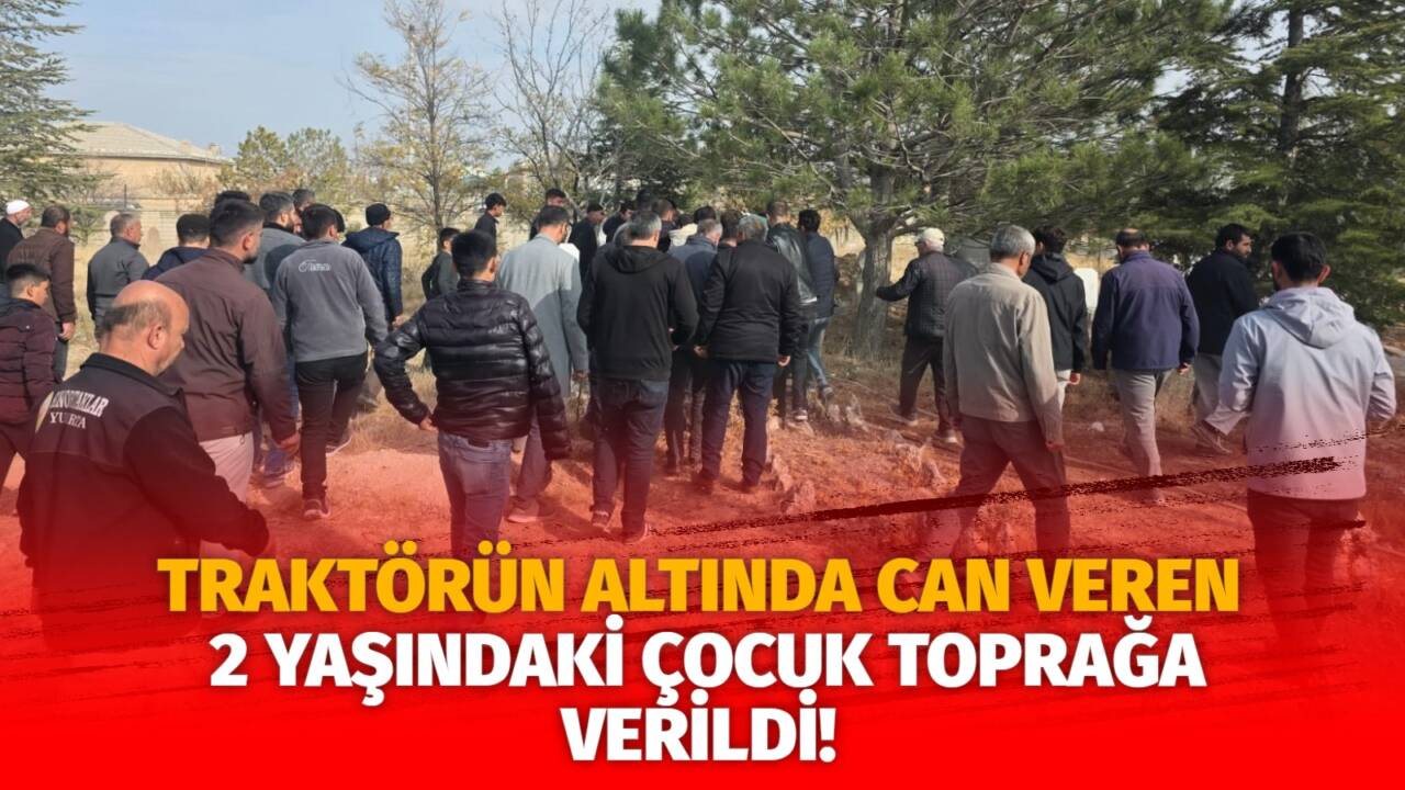 Aksaray'ın Eskil ilçesinde yaşanan acı olayda, babasının kullandığı traktörün altında