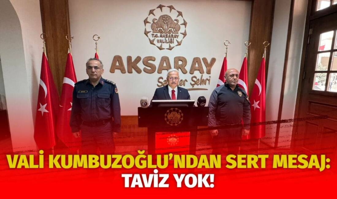 Vali Kumbuzoğlu, terör, uyuşturucu, siber suçlar ve trafik kazalarıyla mücadelede