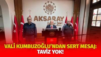 Vali Kumbuzoğlu, terör, uyuşturucu, siber suçlar ve trafik kazalarıyla mücadelede