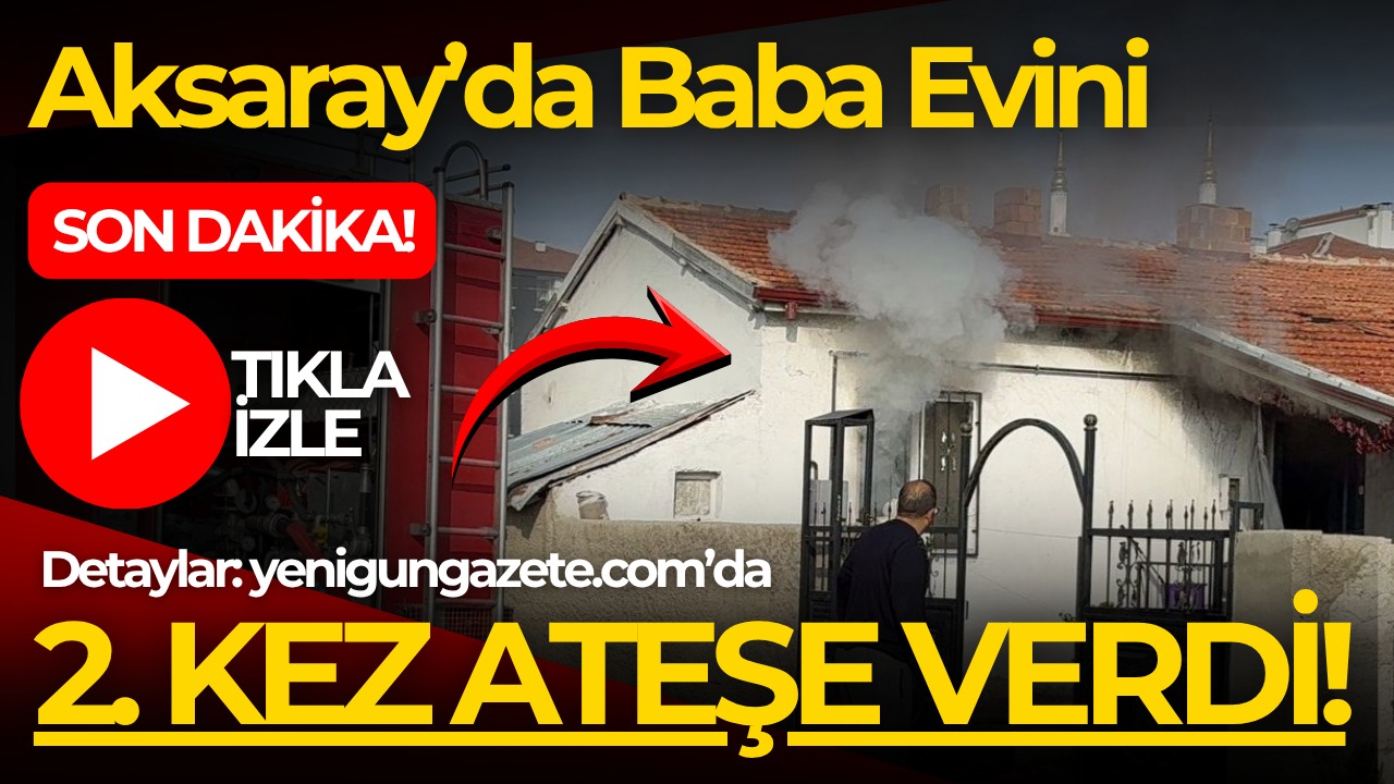 Hasas Mahallesi’nde Kemal D. adlı şahıs, iddiaya göre babasının evini