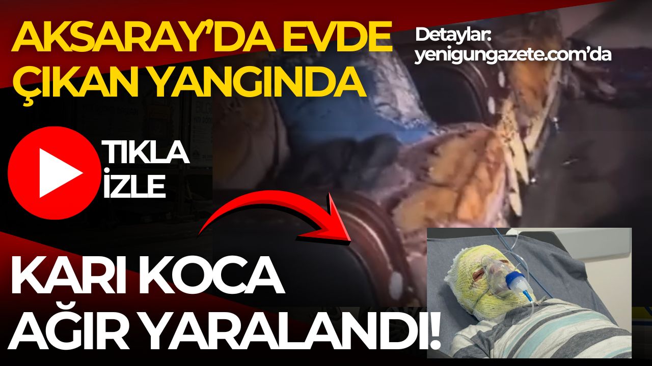 Gülağaç ilçesine bağlı Saratlı’da evlerinde çıkan yangında alevlere müdahale eden