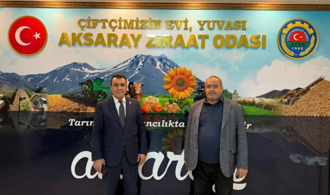 Aksaray Ziraat Odası Başkanı Emin Koçak, Muş Malazgirt Ziraat Odası