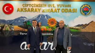 Aksaray Ziraat Odası Başkanı Emin Koçak, Muş Malazgirt Ziraat Odası