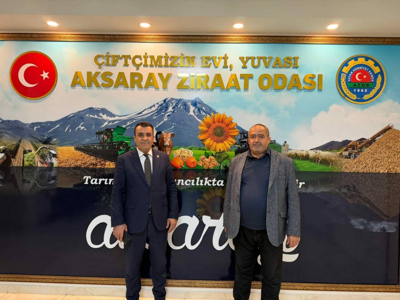 Aksaray Ziraat Odası Başkanı Emin Koçak, Muş Malazgirt Ziraat Odası