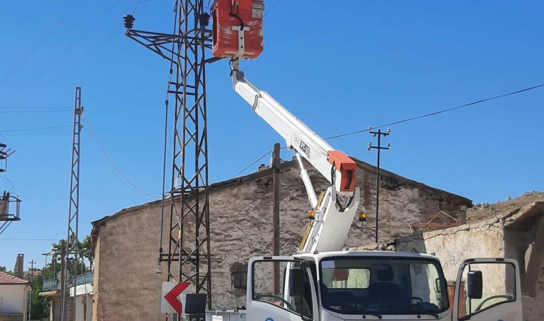 Yaklaşan kış mevsimi öncesinde MEDAŞ, bölge genelinde yürüttüğü bakım, onarım
