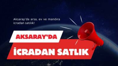 Aksaray Merkez Yapılcan Köyü’nde 6.021 m² arsa üzerindeki ev ve