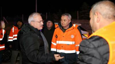 Aksaray Valisi Mehmet Ali Kumbuzoğlu, yılbaşı gecesi trafik, sağlık ve