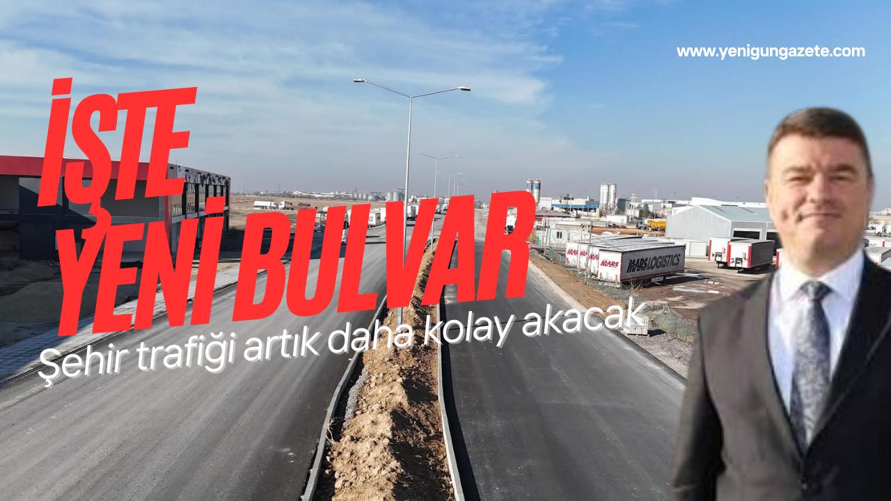 Aksaray Belediye Başkanı Evren Dinçer, 30 metre genişliğinde ve 2,5