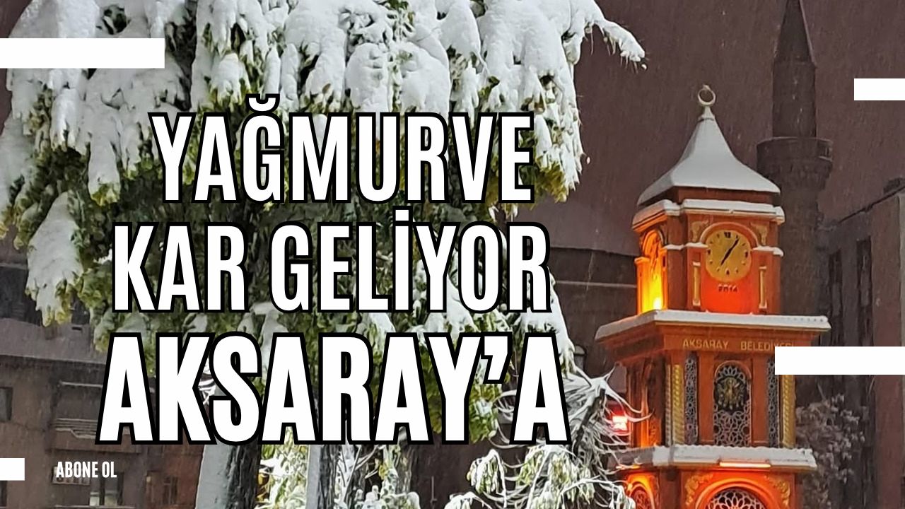 Aksaray hava durumu raporuna göre Aksaray genelinde parçalı bulutlu hava,