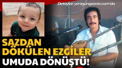 Aksaraylı halk sanatçısı Ali Şimşek, SMA Tip-1 hastası 17 aylık