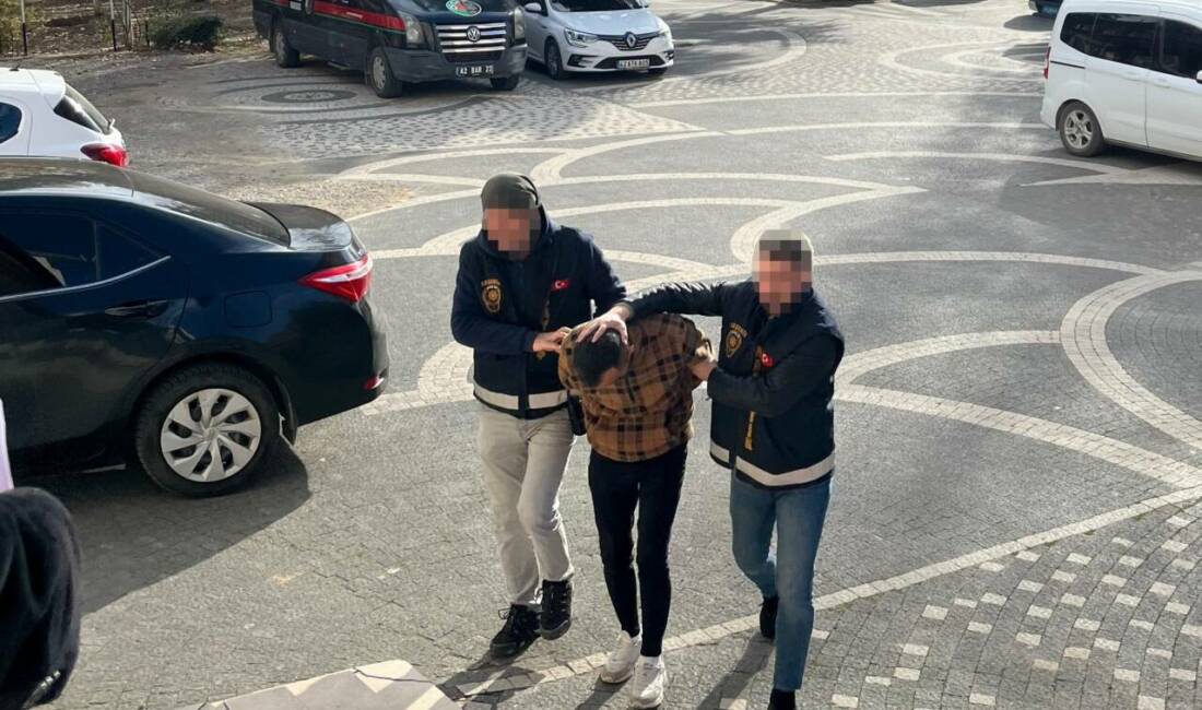 Konya'nın Akşehir ilçesinde, İlçe Emniyet Müdürlüğü ekipleri tarafından düzenlenen uyuşturucu