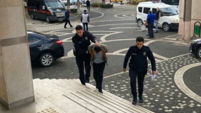 Konya'nın Akşehir ilçesinde yaşanan olayda motosiklet çaldığı iddiasıyla gözaltına alınan