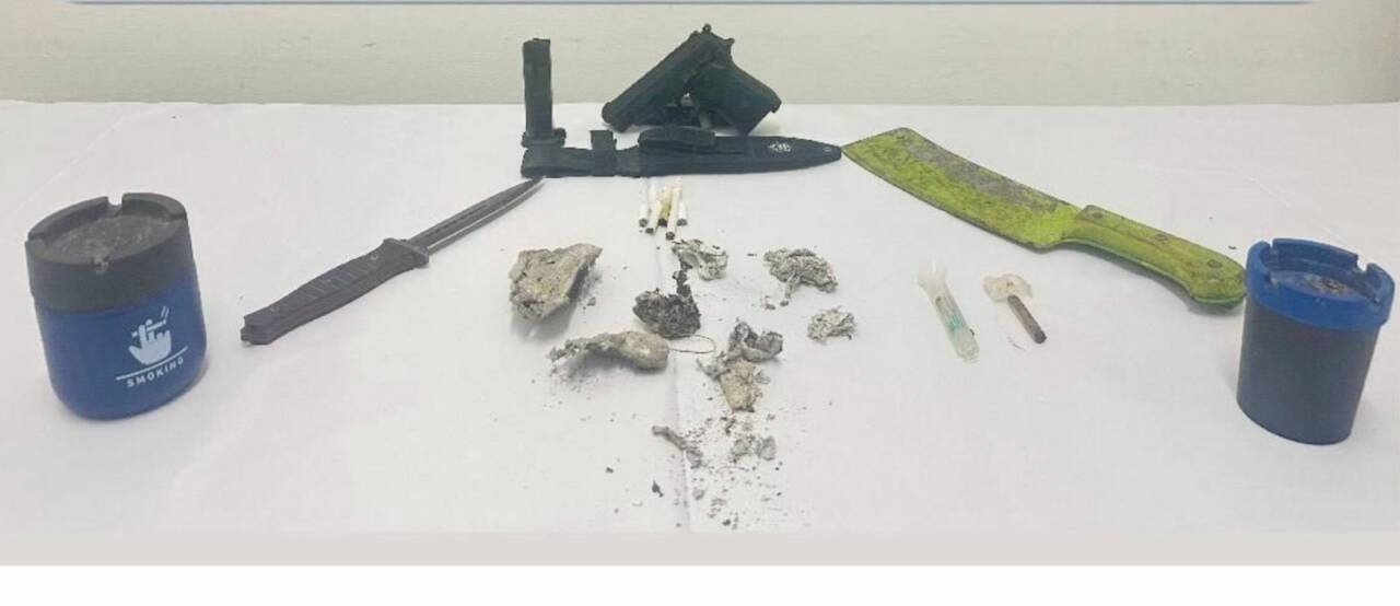 Kırşehir'de İl Jandarma Komutanlığı ekipleri tarafından düzenlenen uyuşturucu operasyonunda 7