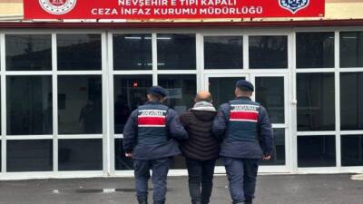 Nevşehir'in Ürgüp ilçesinde İl Jandarma Komutanlığı tarafından hakkında 18 yıl