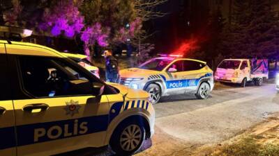 Kayseri'nin Melikgazi ilçesinde yaşana olayda  sokakta rastgele havaya ateş açan
