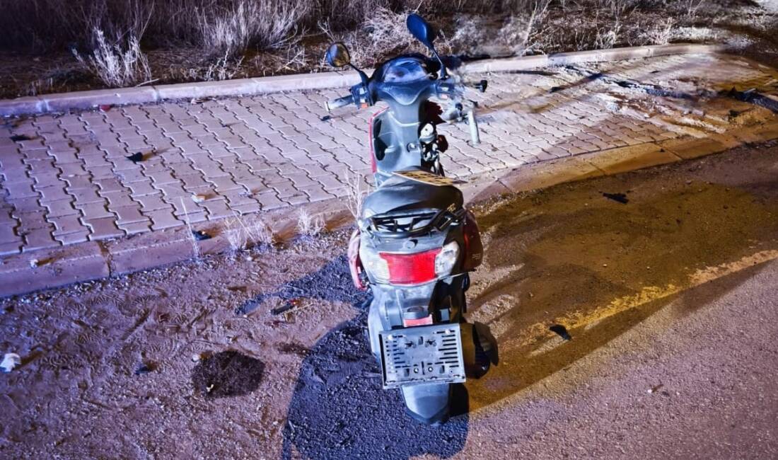 Konya'nın Seydişehir ilçesinde meydana gelen kazada 2 kişi yaralandı.
