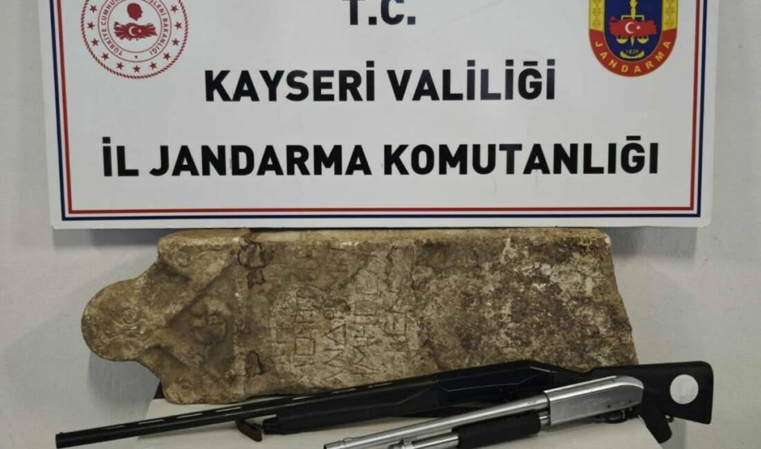 Kayseri'nin Yeşilhisar ilçesinde İl Jandarma Komutanlığı tarafından düzenlenen operasyonda, Roma