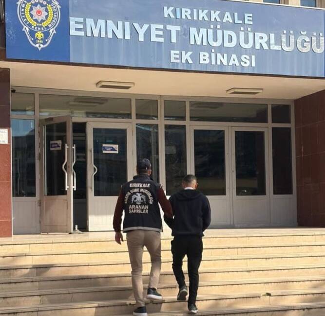 Kırıkkale'de İl Emniyet Müdürlüğü  tarafından haklarında kesinleşmiş hapis cezası bulunan