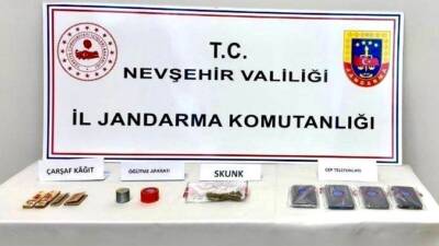 Nevşehir merkezli iki ilde İl Jandarma Komutanlığı ekipleri tarafınsan düzenlenen