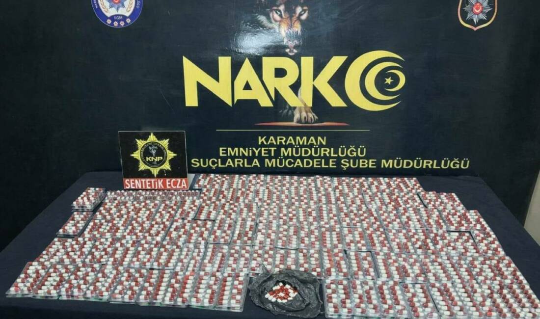 Karaman'da İl Emniyet Müdürlüğü ve İl Jandarma Komutanlığı ekipleri tarafından